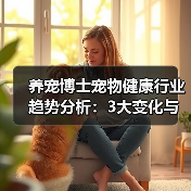 养宠博士宠物健康行业趋势分析：3大变化与