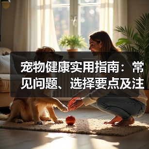 宠物健康实用指南：常见问题、选择要点及注