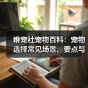 唯宠社宠物百科:宠物选择常见场景、要点与注意事项指南(图3) 唯宠社宠物百科:宠物选择常见场景、要点与注意事项指南(图3)