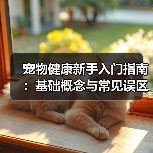 宠物健康新手入门指南:基础概念与常见误区,5个方法告别养宠焦虑(图1) 宠物健康新手入门指南:基础概念与常见误区,5个方法告别养宠焦虑(图1)