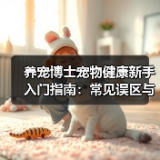 养宠博士宠物健康新手入门指南:常见误区与解决方案(图3) 养宠博士宠物健康新手入门指南:常见误区与解决方案(图3)