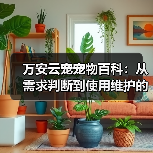 万安云宠宠物百科:从需求判断到使用维护的日常经验(图4) 万安云宠宠物百科:从需求判断到使用维护的日常经验(图4)