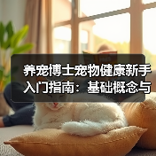 养宠博士宠物健康新手入门指南：基础概念与误区(图3)