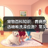 宠物百科知识:看病贵选粮难洗澡应激?常见场景选择要点与注意事项(图2) 宠物百科知识:看病贵选粮难洗澡应激?常见场景选择要点与注意事项(图2)