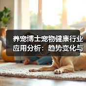 养宠博士宠物健康行业应用分析:趋势变化与实用方法(图1) 养宠博士宠物健康行业应用分析:趋势变化与实用方法(图1)