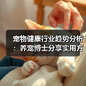 宠物健康行业趋势分析:养宠博士分享实用方法与服务指南(图3) 宠物健康行业趋势分析:养宠博士分享实用方法与服务指南(图3)