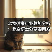 宠物健康行业趋势分析:养宠博士分享实用方法与服务指南(图4) 宠物健康行业趋势分析:养宠博士分享实用方法与服务指南(图4)