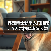 养宠博士新手入门指南:5大宠物健康误区与解决方案(图4) 养宠博士新手入门指南:5大宠物健康误区与解决方案(图4)