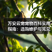 万安云宠宠物百科实用指南：选购维护与常见问题解析(图1)