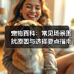 宠物百科:常见场景困扰原因与选择要点指南(图1) 宠物百科:常见场景困扰原因与选择要点指南(图1)