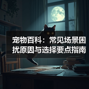 宠物百科：常见场景困扰原因与选择要点指南
