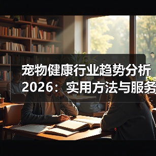 宠物健康行业趋势分析2026:实用方法与服务建议(图1) 宠物健康行业趋势分析2026:实用方法与服务建议(图1)