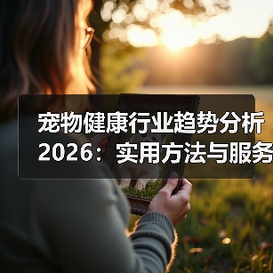 宠物健康行业趋势分析2026:实用方法与服务建议(图3) 宠物健康行业趋势分析2026:实用方法与服务建议(图3)