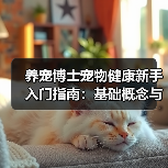 养宠博士宠物健康新手入门指南:基础概念与误区解析(图1) 养宠博士宠物健康新手入门指南:基础概念与误区解析(图1)