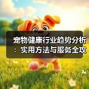 宠物健康行业趋势分析：实用方法与服务全攻