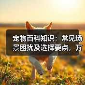 宠物百科知识:常见场景困扰及选择要点,万安云宠5大建议(图4) 宠物百科知识:常见场景困扰及选择要点,万安云宠5大建议(图4)