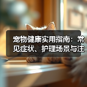 宠物健康实用指南:常见症状、护理场景与注意事项(图3) 宠物健康实用指南:常见症状、护理场景与注意事项(图3)