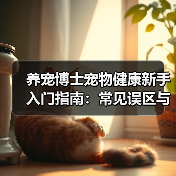 养宠博士宠物健康新手入门指南：常见误区与