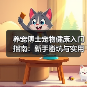 养宠博士宠物健康入门指南:新手避坑与实用解决方案(图4) 养宠博士宠物健康入门指南:新手避坑与实用解决方案(图4)