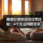 唯宠社宠物咨询日常经验:4个方法判断需求到使用维护(图2) 唯宠社宠物咨询日常经验:4个方法判断需求到使用维护(图2)
