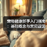 宠物健康新手入门指南:基础概念与常见误区解析(图2) 宠物健康新手入门指南:基础概念与常见误区解析(图2)