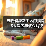宠物健康新手入门指南:5大误区与核心解决方法(图1) 宠物健康新手入门指南:5大误区与核心解决方法(图1)