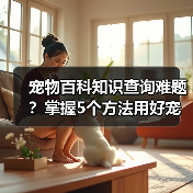 宠物百科知识查询难题？掌握5个方法用好宠