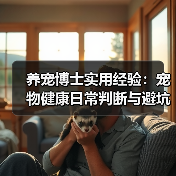 养宠博士实用经验:宠物健康日常判断与避坑全攻略(图4) 养宠博士实用经验:宠物健康日常判断与避坑全攻略(图4)