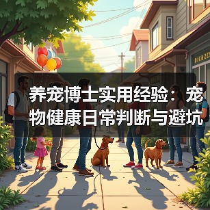 养宠博士实用经验：宠物健康日常判断与避坑