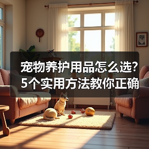 宠物养护用品怎么选?5个实用方法教你正确判断与使用(图3) 宠物养护用品怎么选?5个实用方法教你正确判断与使用(图3)
