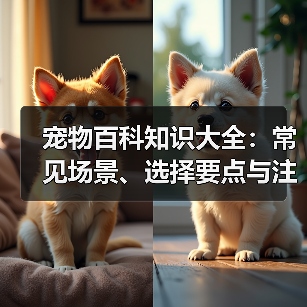 宠物百科知识大全:常见场景、选择要点与注意事项(图2) 宠物百科知识大全:常见场景、选择要点与注意事项(图2)
