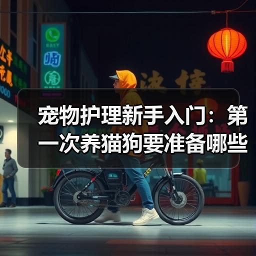 宠物护理新手入门：第一次养猫狗要准备哪些日常用品 - 辰飞雨新生家伴