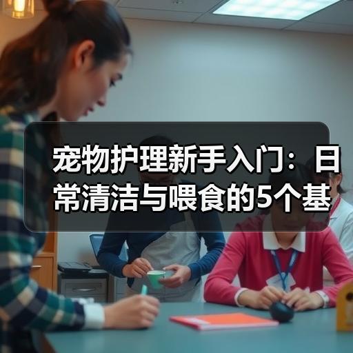 宠物护理新手入门：日常清洁与喂食的5个基础步骤 - 辰飞雨新生家伴