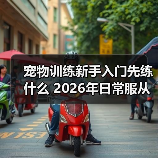 宠物训练新手入门先练什么 2026年日常服从训练思路 - 辰飞雨新生家伴